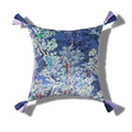 Royal Oriental Garden Jacquard Throw Pillow Cover