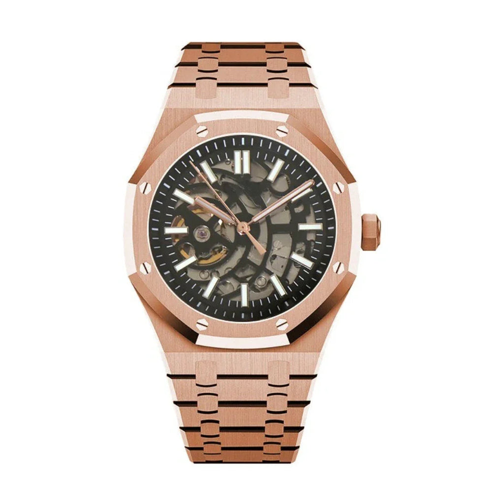 Royal Seikoak Rose Gold Skeleton | HW Design