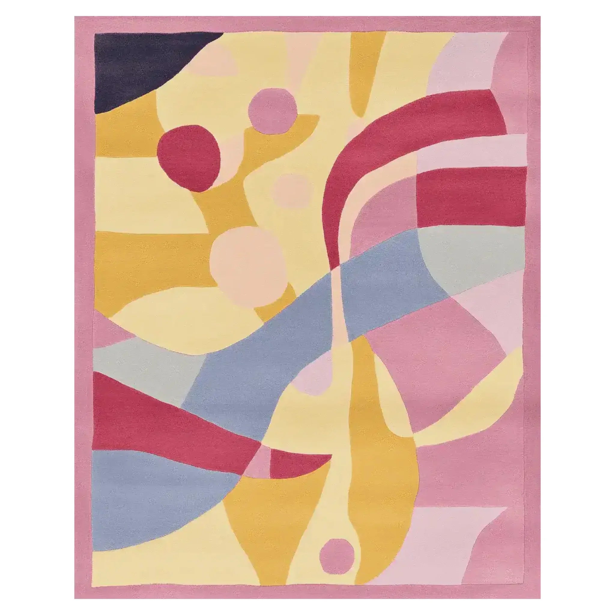 Rush of Pastels Hand Tufted Rug
