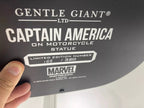 GENTLE GIANT CAPTAIN AMERICA ON MOTORCYCLE STATUE , 28CM