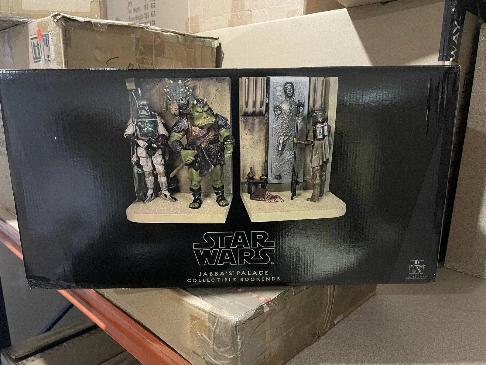 GENTLE GIANT STAR WARS JABBA’S PALACE BOOKENDS