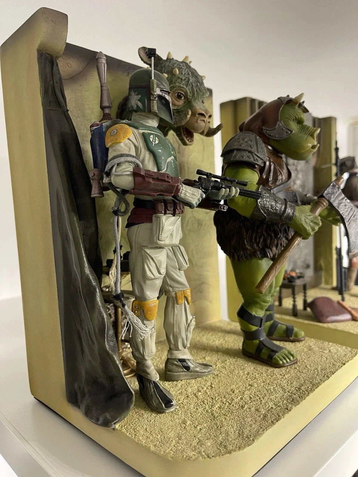 GENTLE GIANT STAR WARS JABBA’S PALACE BOOKENDS