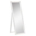 58" x 20" Full Length Mirror, Rectangular Floor Standing Mirror for Bedroom, White