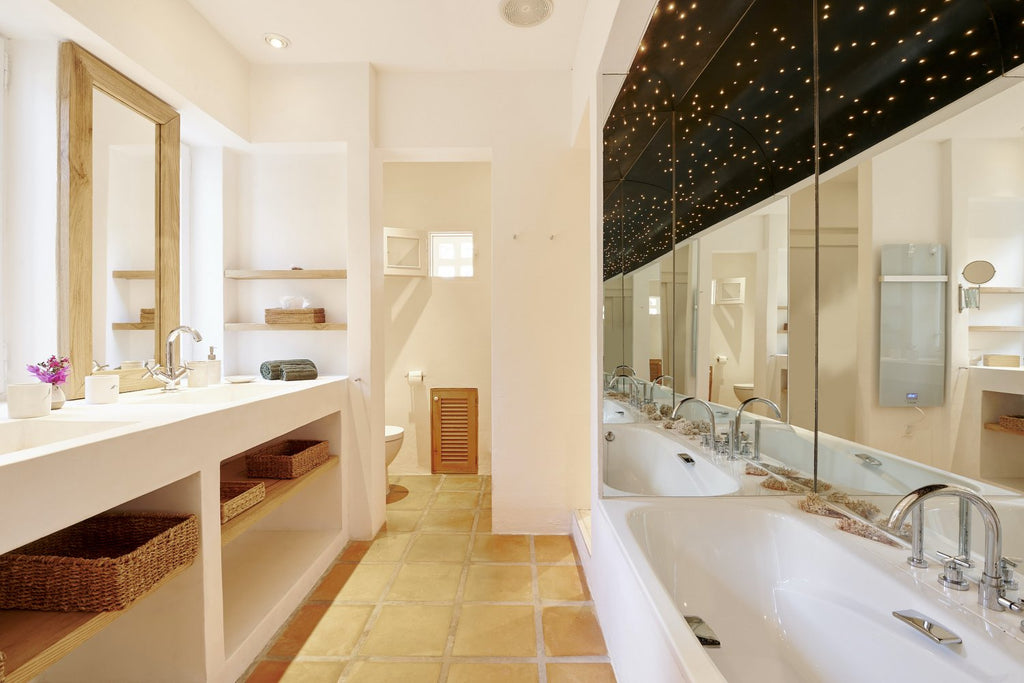 Charming Hidden Paradise Ibiza Villa with a Beautiful Lush Garden and Cozy Kitchen in San Antonio
