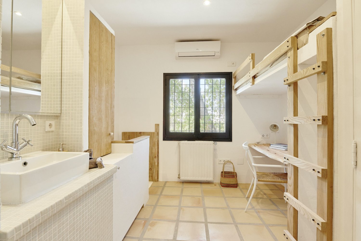 Charming Hidden Paradise Ibiza Villa with a Beautiful Lush Garden and Cozy Kitchen in San Antonio