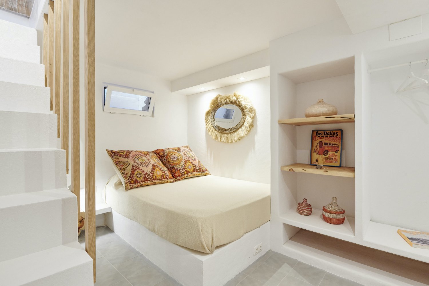 Charming Hidden Paradise Ibiza Villa with a Beautiful Lush Garden and Cozy Kitchen in San Antonio
