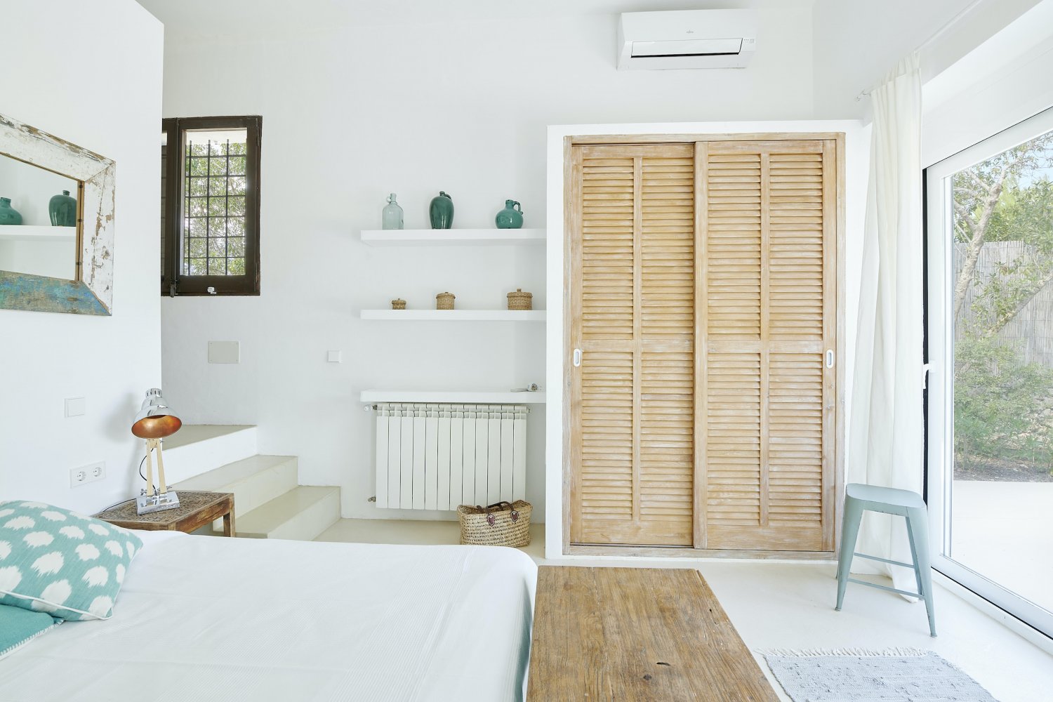 Charming Hidden Paradise Ibiza Villa with a Beautiful Lush Garden and Cozy Kitchen in San Antonio