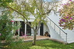 Charming Hidden Paradise Ibiza Villa with a Beautiful Lush Garden and Cozy Kitchen in San Antonio