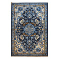 Sapphire Arabesque Hand Tufted Wool Rug 3 x 10 ft