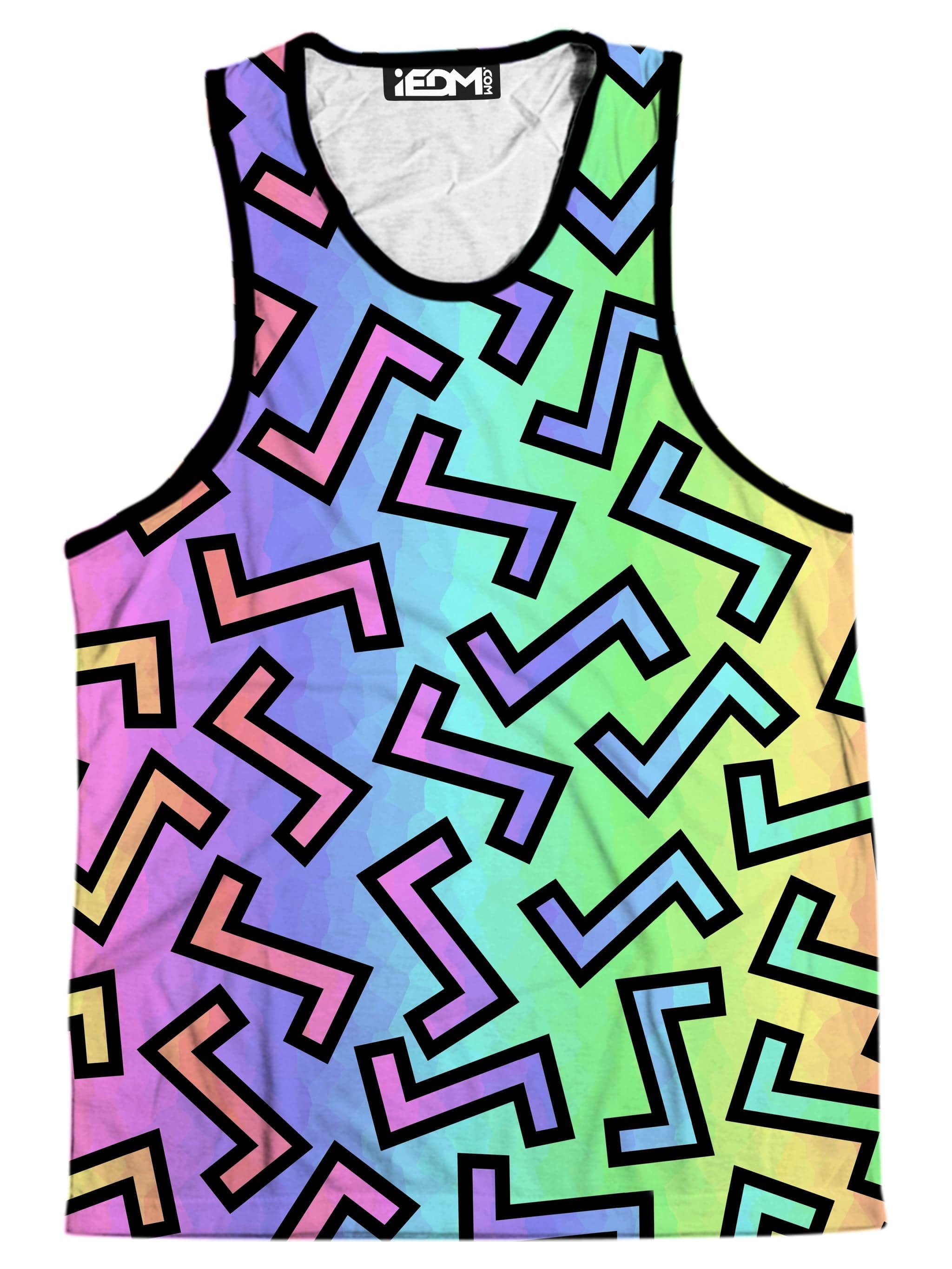 80s Rainbow Men's Tank