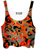Abstract Journey Crop Top