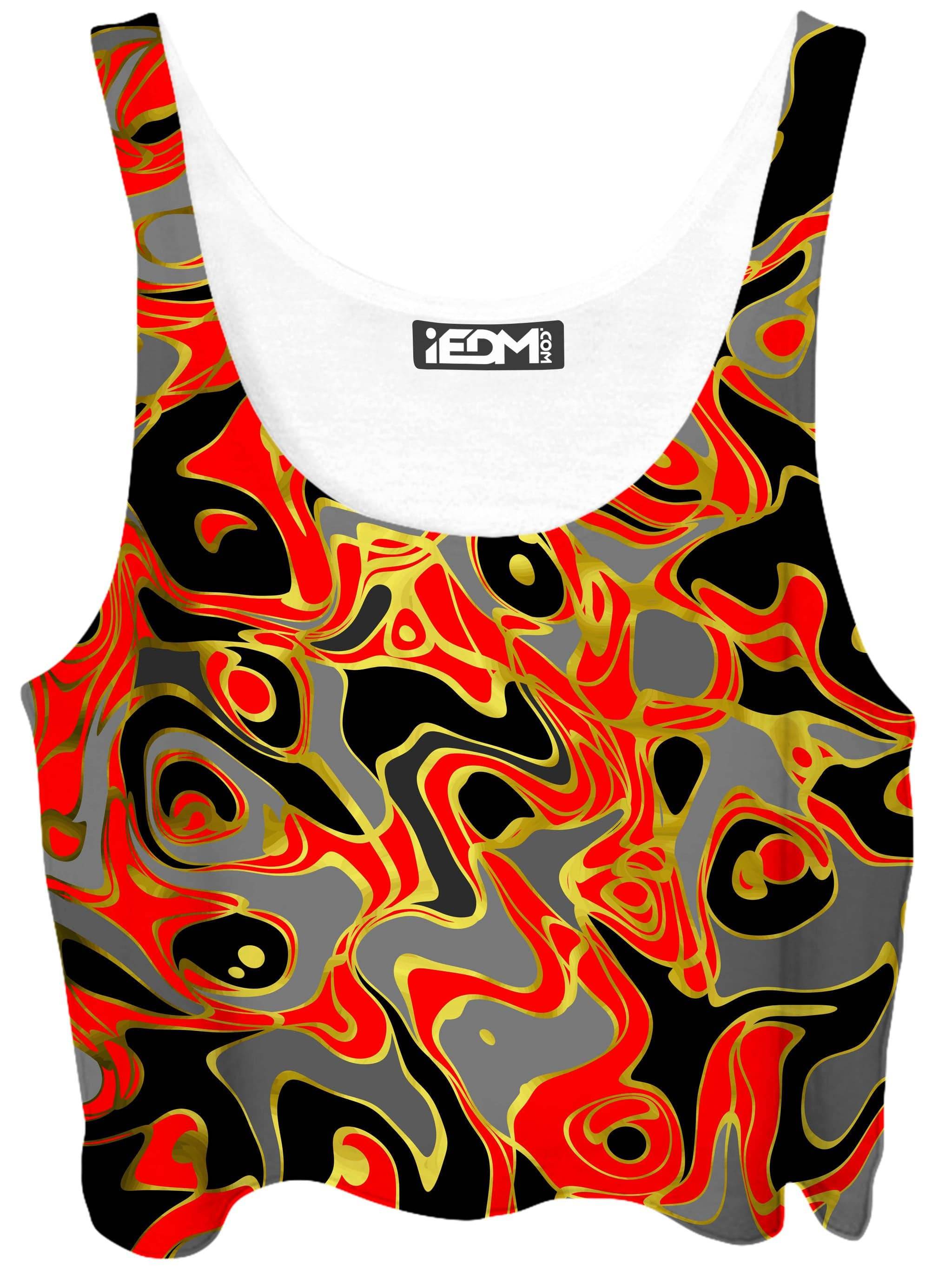 Abstract Journey Crop Top