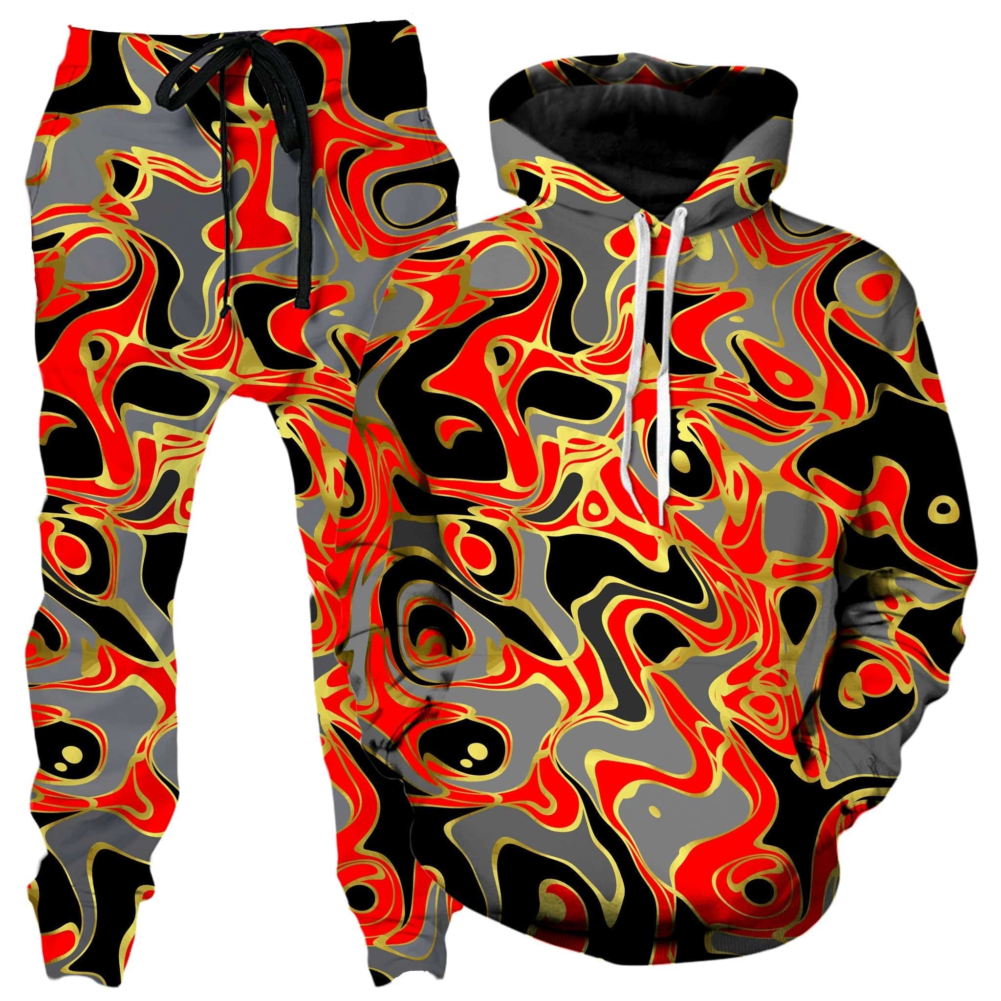 Abstract Journey Hoodie and Joggers Combo