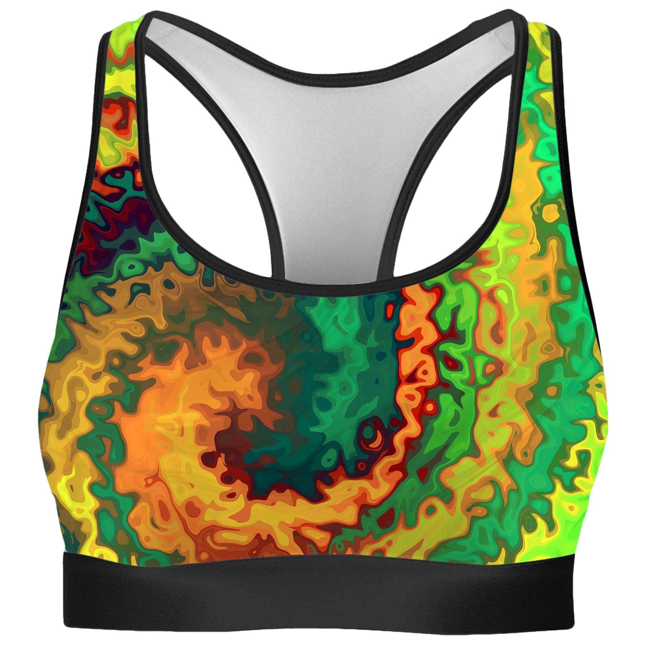 Abstract Rotation Rave Bra