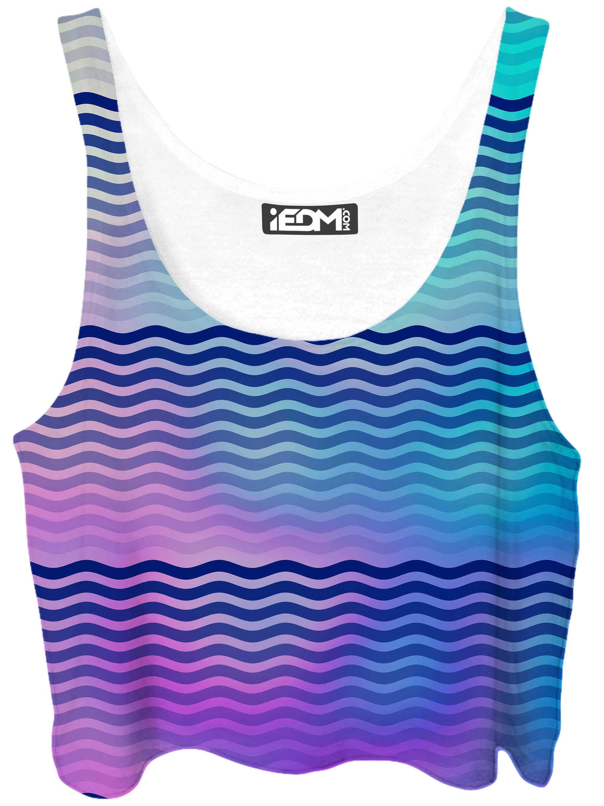 Beach Waves Crop Top