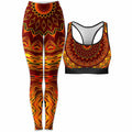 Chain Reaction Rave Bra and Leggings Combo