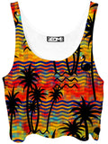 Flamingo Island Crop Top