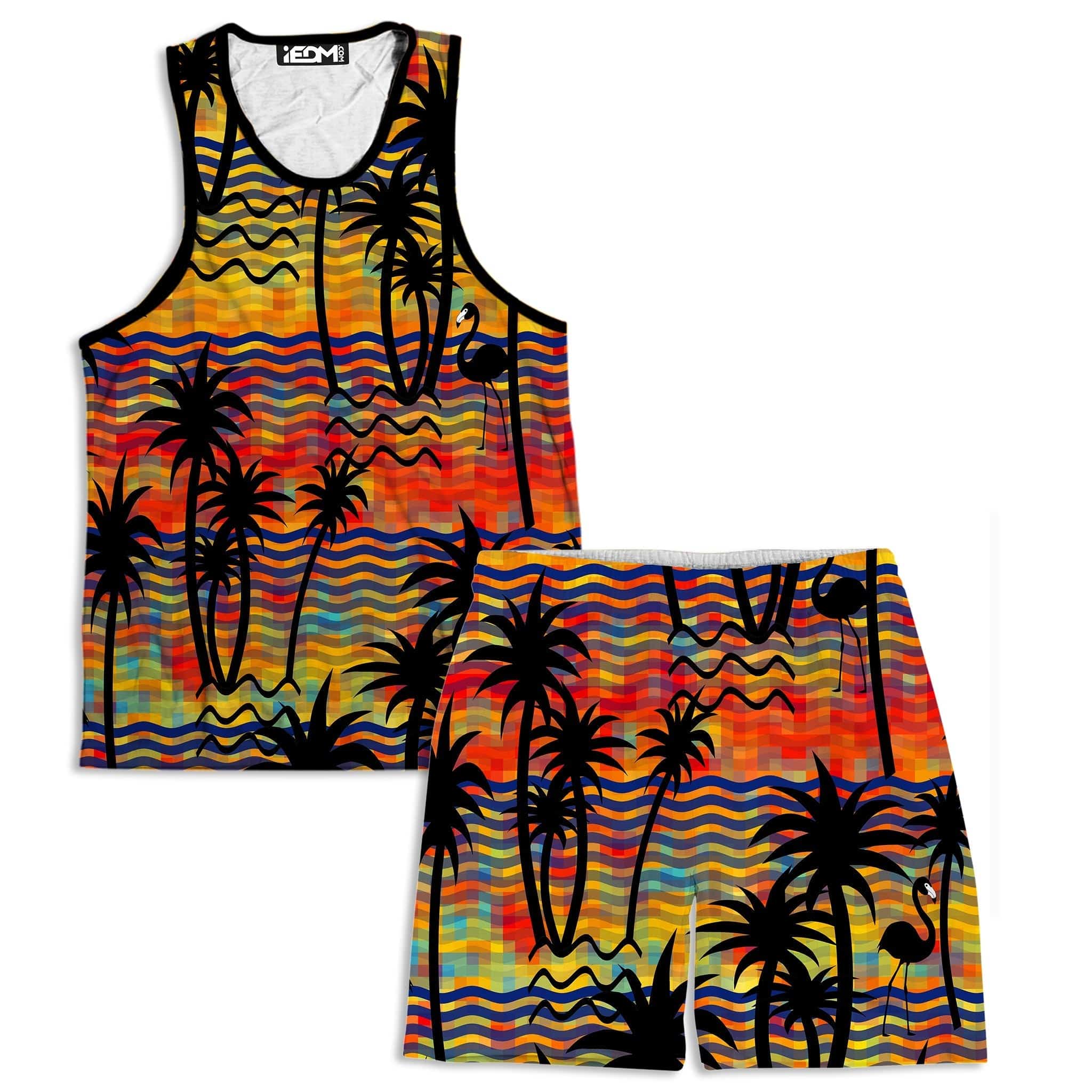 Flamingo Island Tank and Shorts Combo