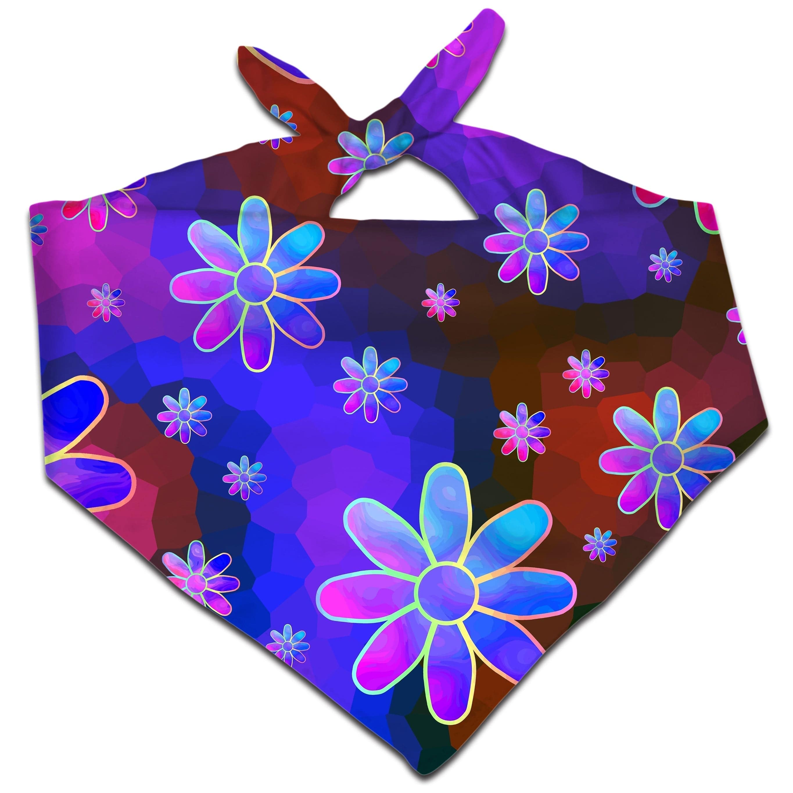 Floral Fantasy Abstract Bandana