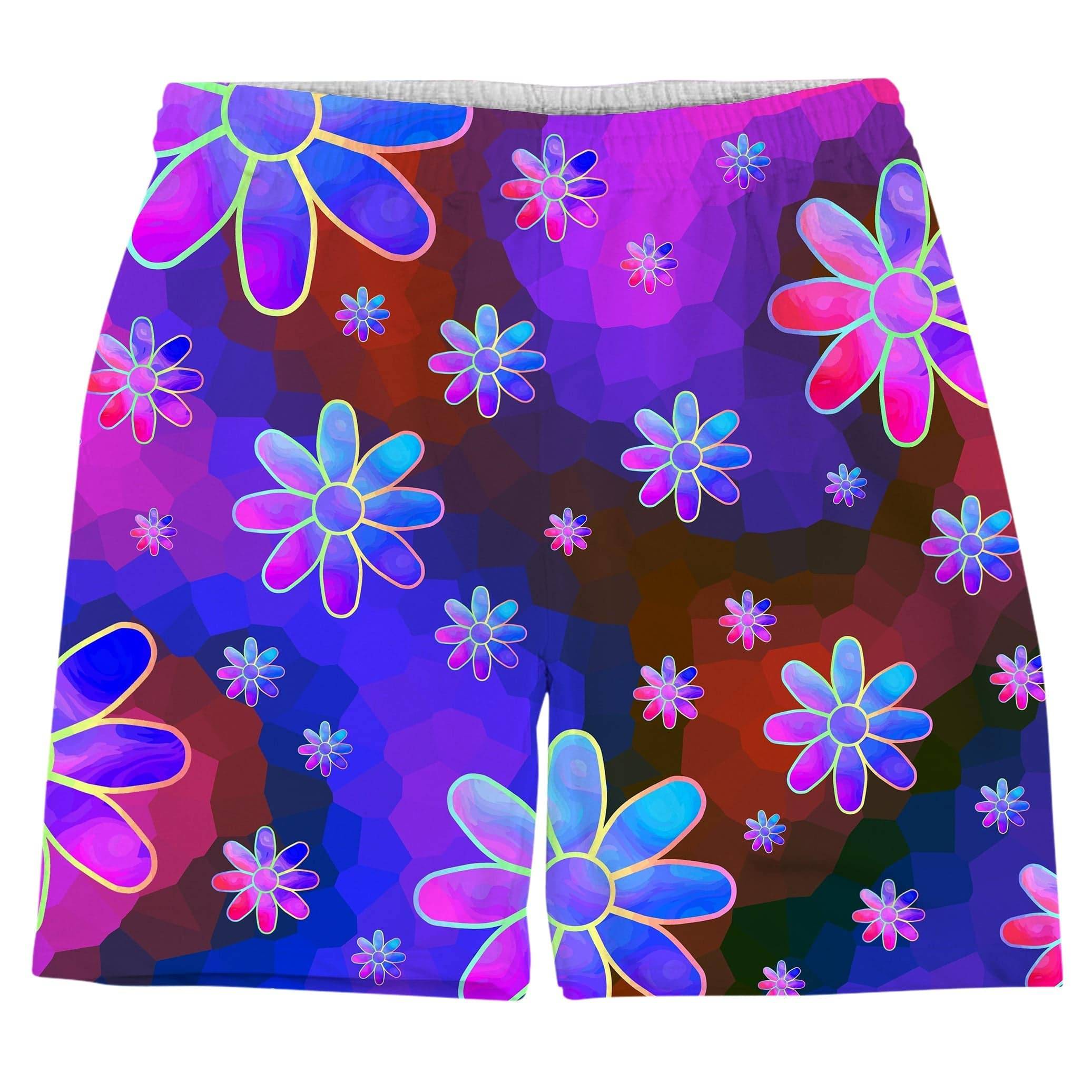 Floral Fantasy Abstract Weekend Shorts