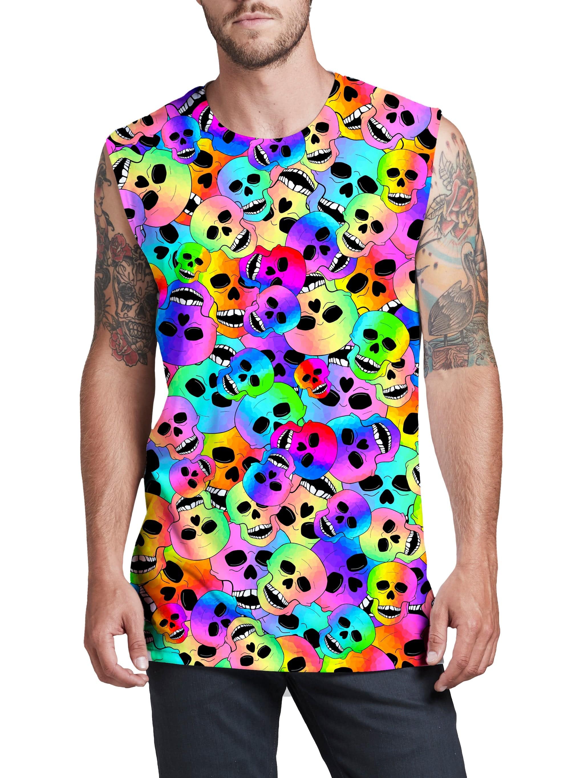 Happy Skulls Men's Muscle Tank