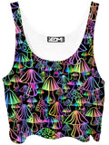 Magic Mushrooms Crop Top