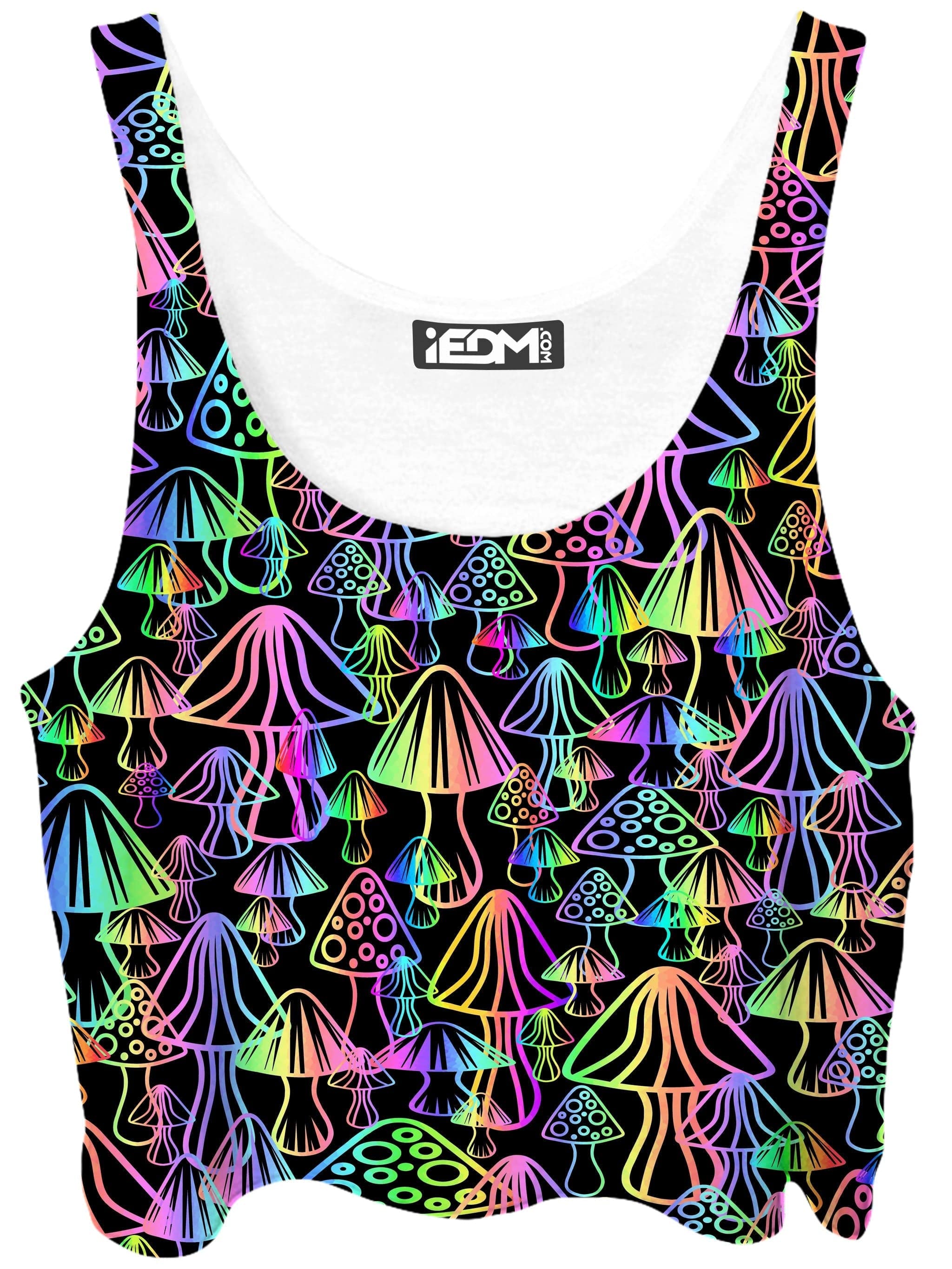 Magic Mushrooms Crop Top