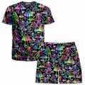 Magic Mushrooms T-Shirt and Shorts Combo