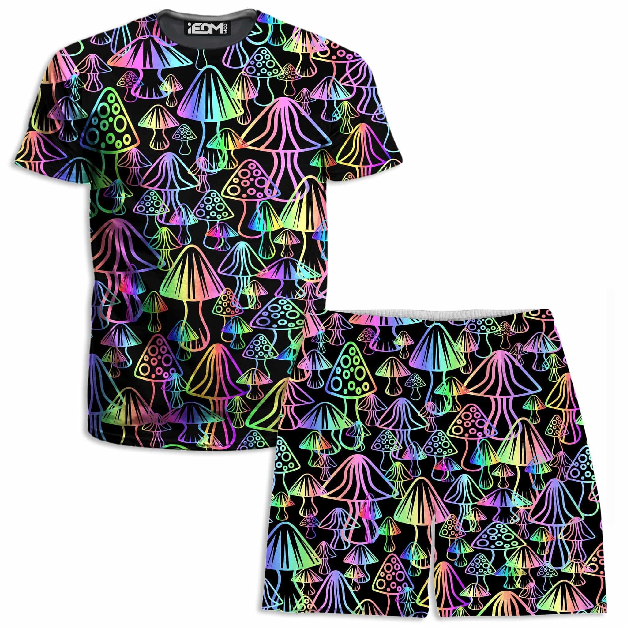 Magic Mushrooms T-Shirt and Shorts Combo