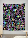 Magic Mushrooms Tapestry