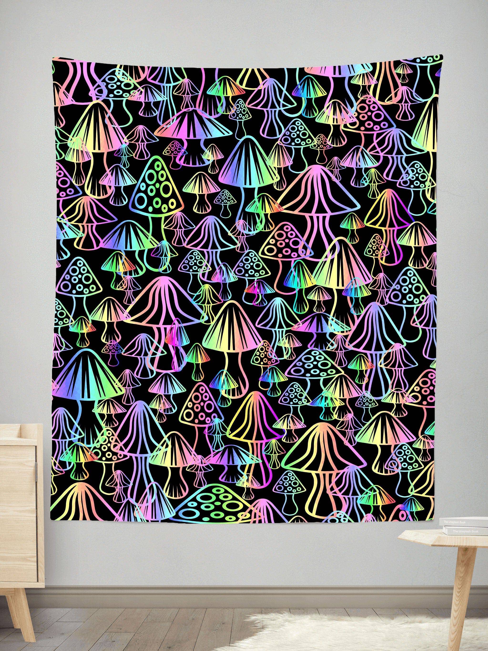 Magic Mushrooms Tapestry