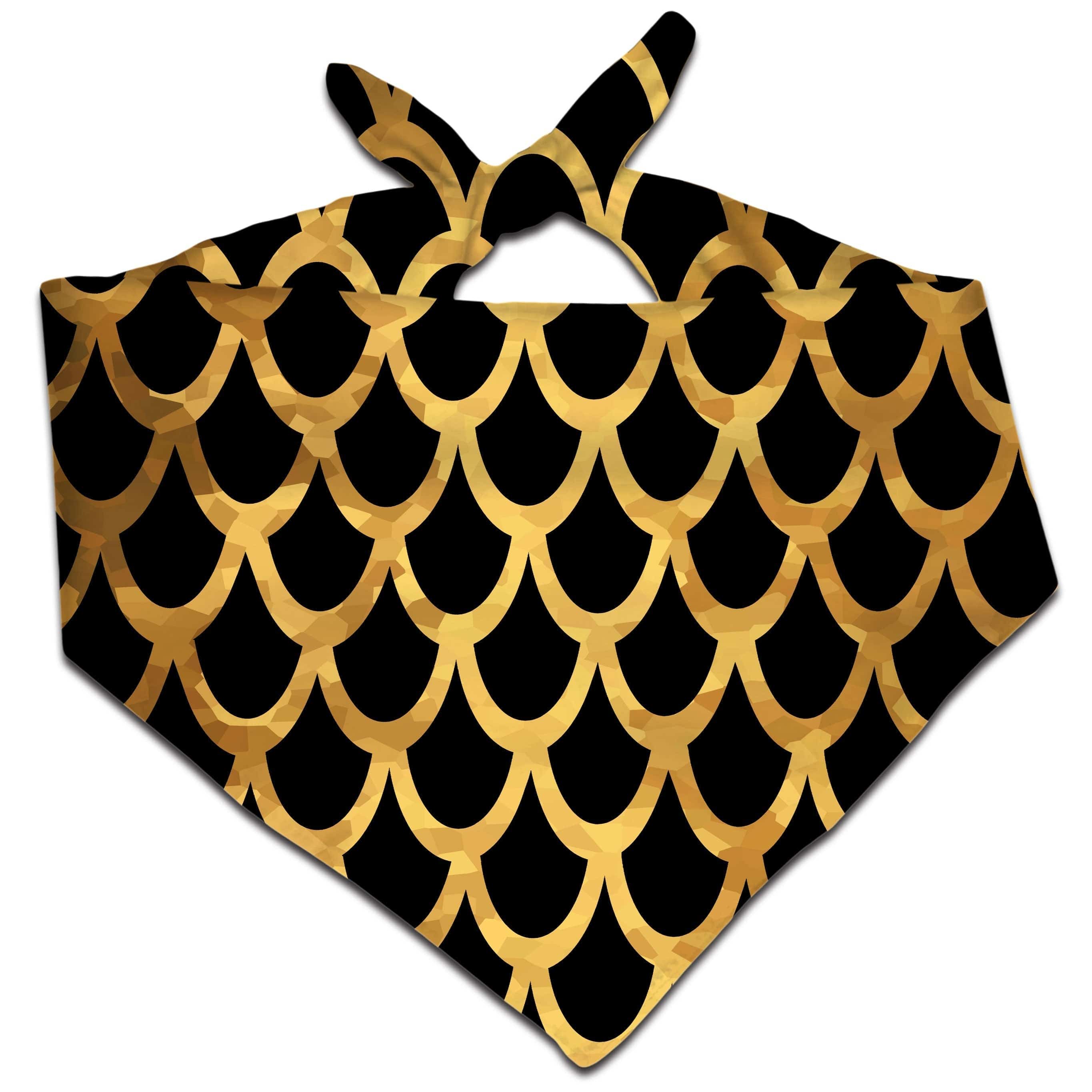 Mermaid Scales Gold Bandana