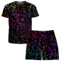 Modern Shapes T-Shirt and Shorts Combo