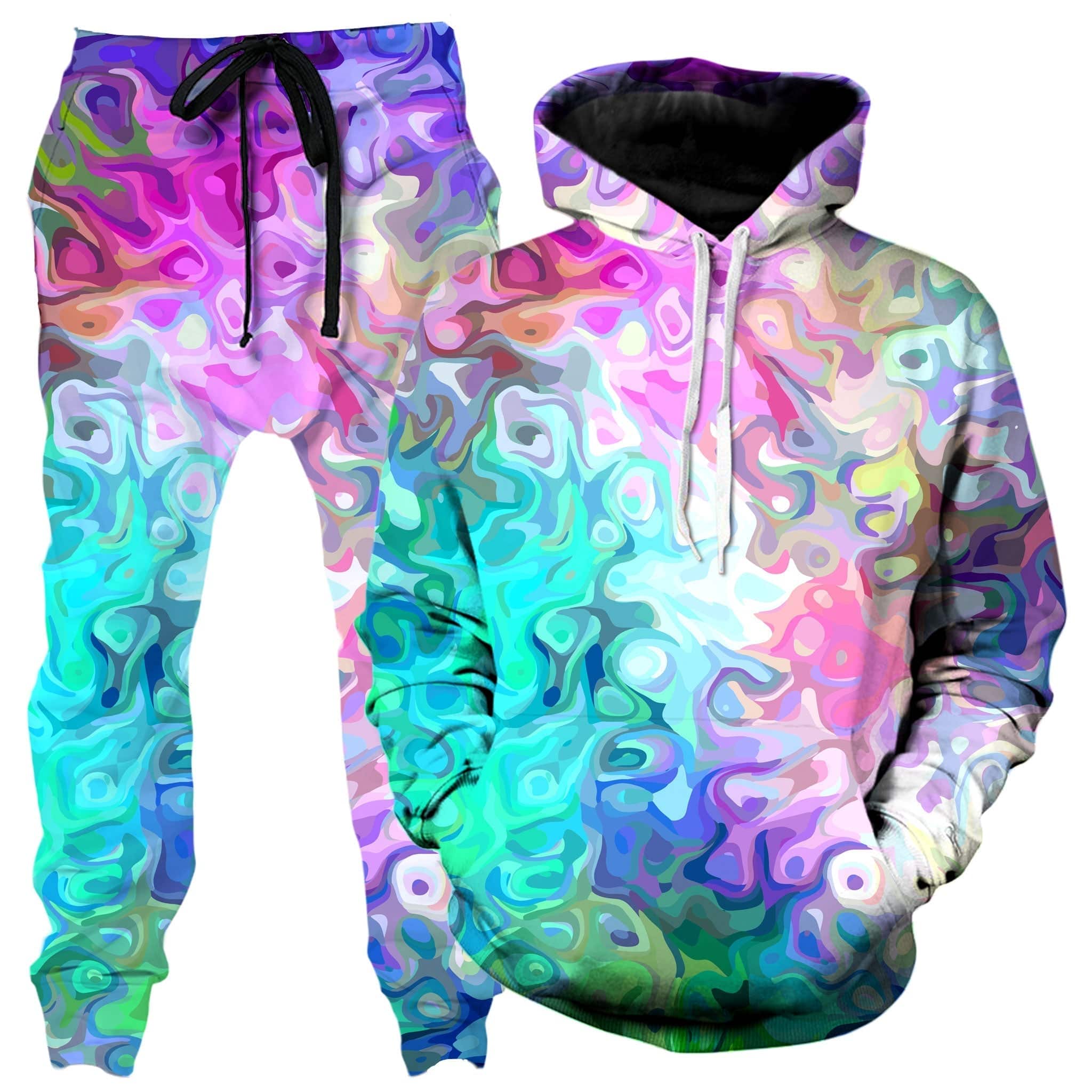 Pastel Confusion Hoodie and Joggers Combo