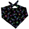 Peace and Love Bandana