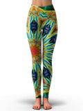 Peacock Spin Leggings