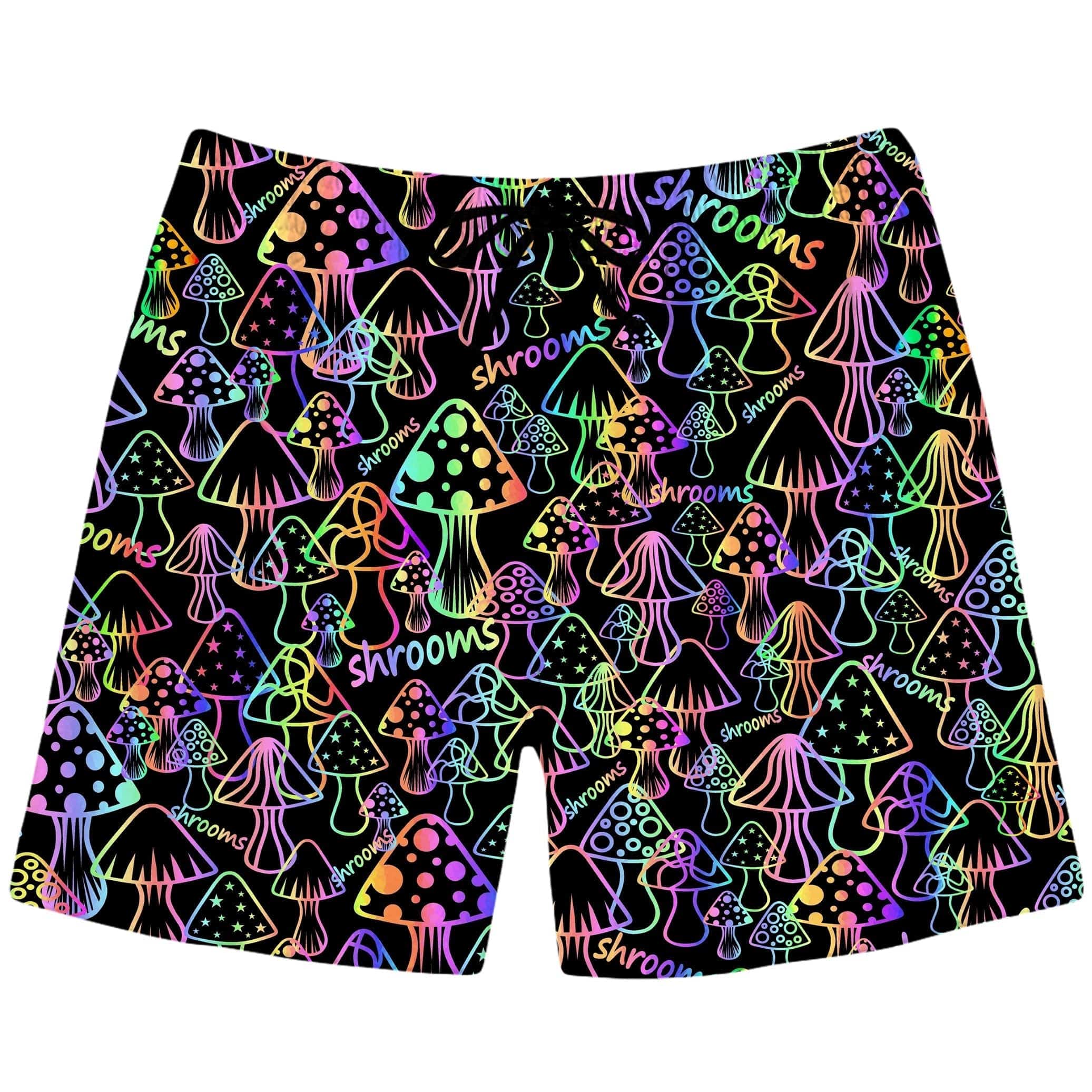 Psychedelic Shrooms Swim Trunks