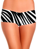 Safari Print Booty Shorts