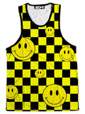 Smile Checkerboard Men's Tank