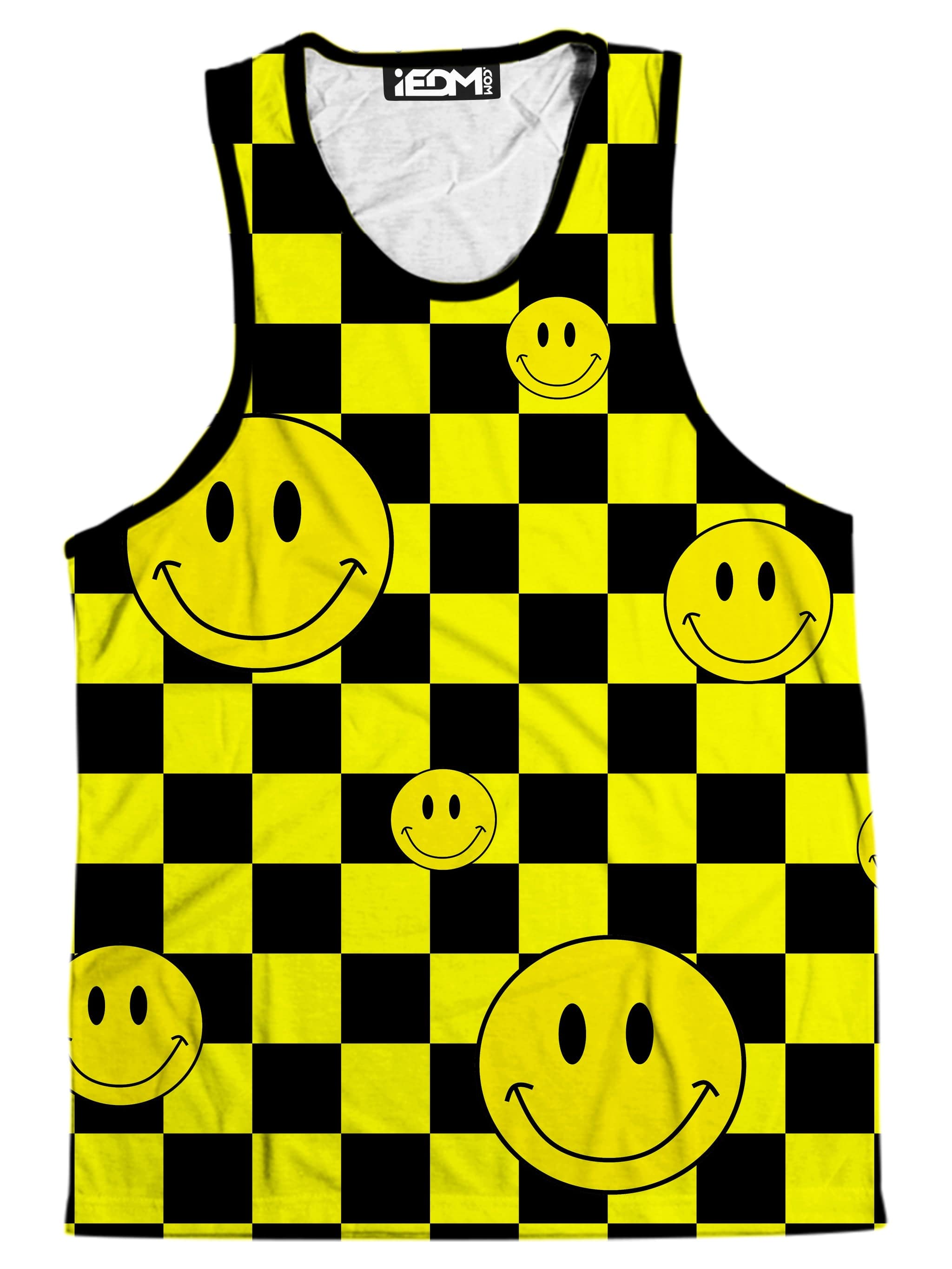 Smile Checkerboard Men's Tank