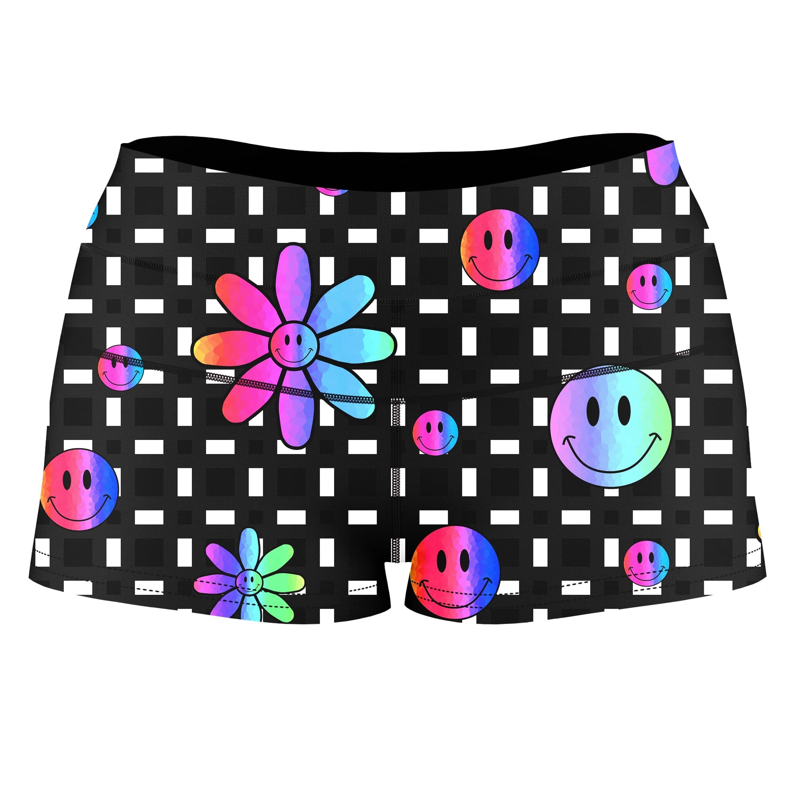 Smiles All Around High-Waisted Women's Shorts