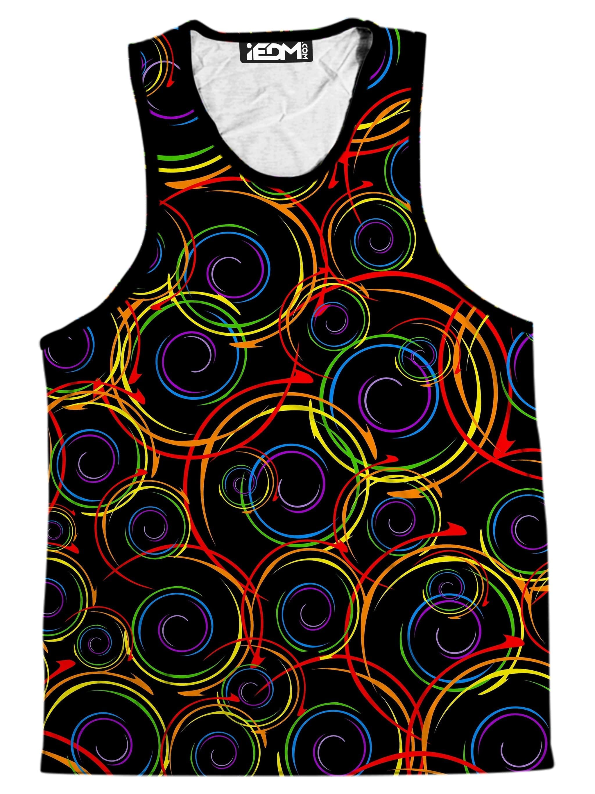 Swirl Abstract Men's Tank