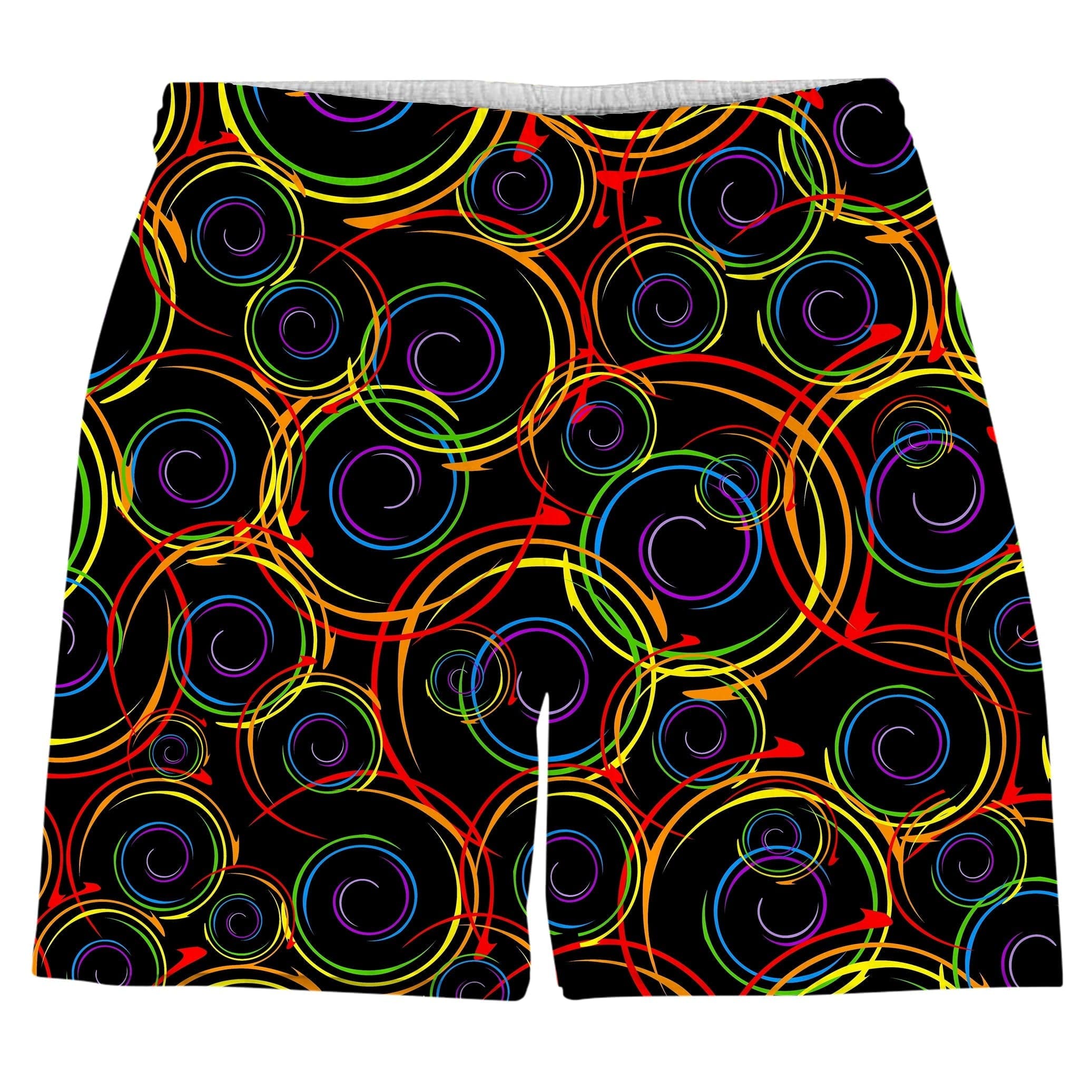 Swirl Abstract Weekend Shorts