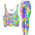 Take a Little Trip Crop Top and Leggings Combo
