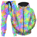 Take A Little Trip Zip-Up Hoodie and Joggers Combo