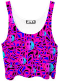 Trippy Smiles Crop Top