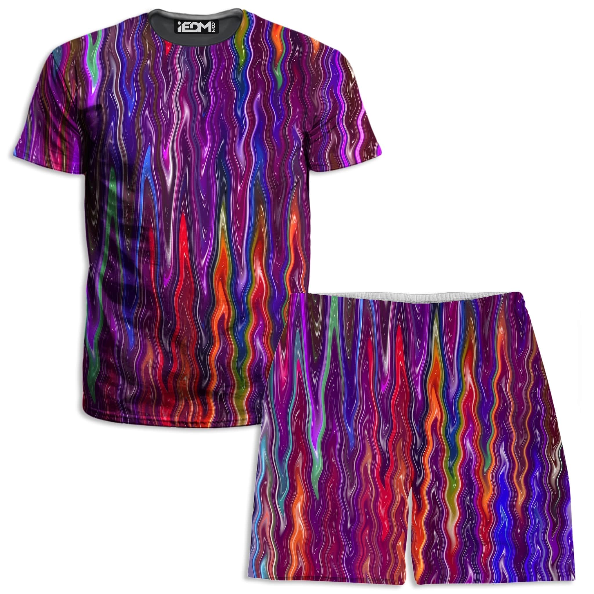 Trippy Vibes T-Shirt and Shorts Combo