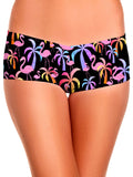 Tropical Palm Trees Booty Shorts
