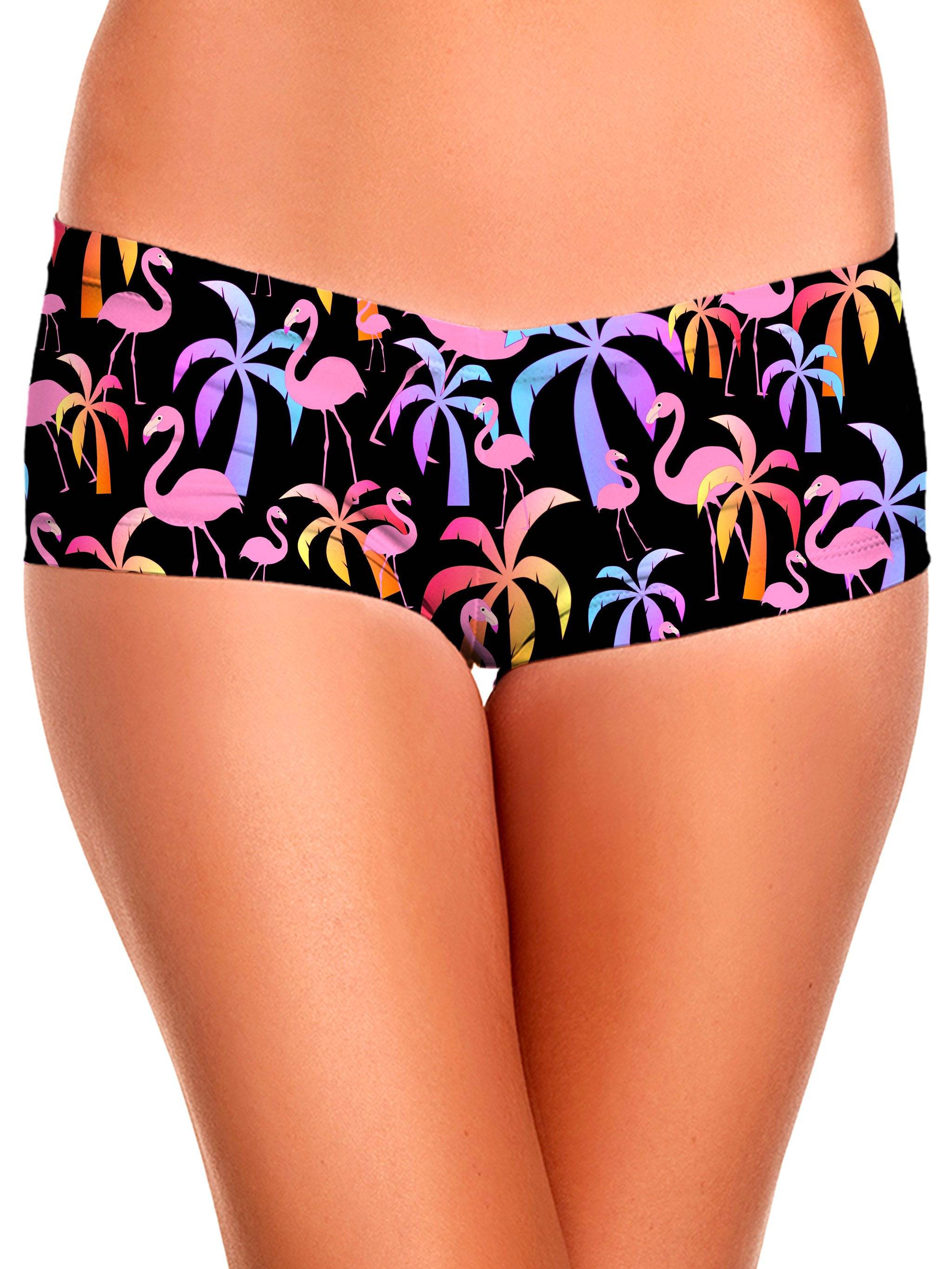 Tropical Palm Trees Booty Shorts
