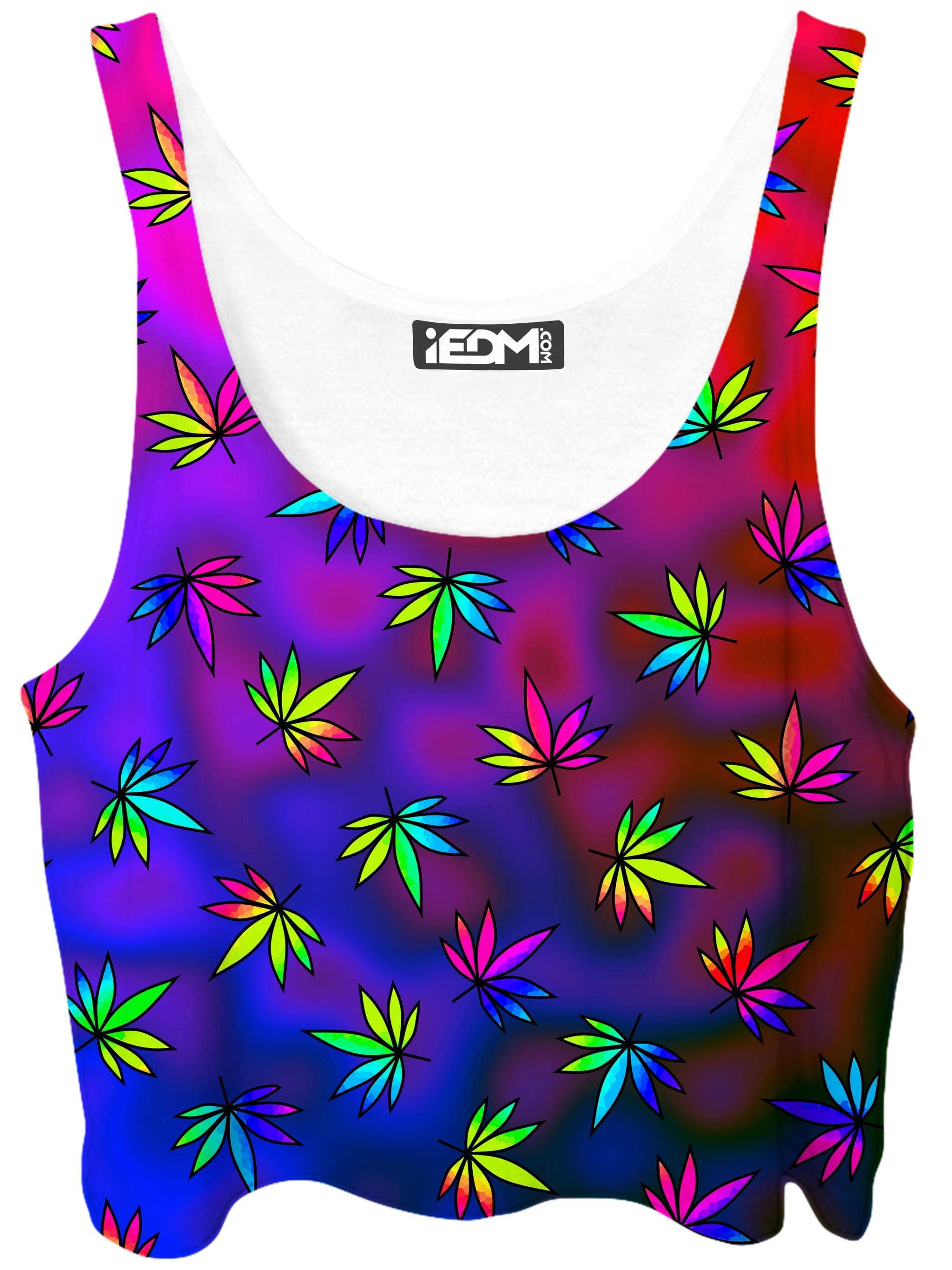 Weed Toss Crop Top